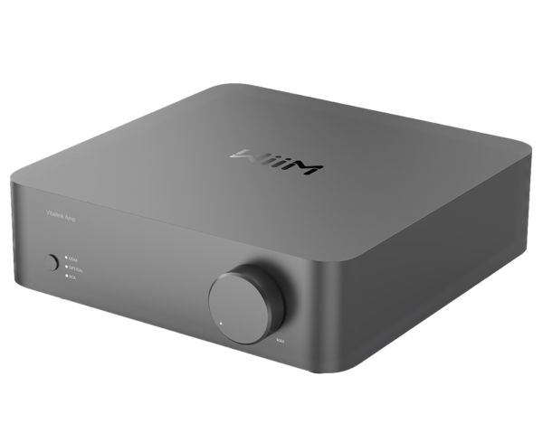 WiiM-Vibelink-200W-Stereo-Power-Amplifier-Space-Grey-angled-left-Stereophonic__81791 Vibelink Amp